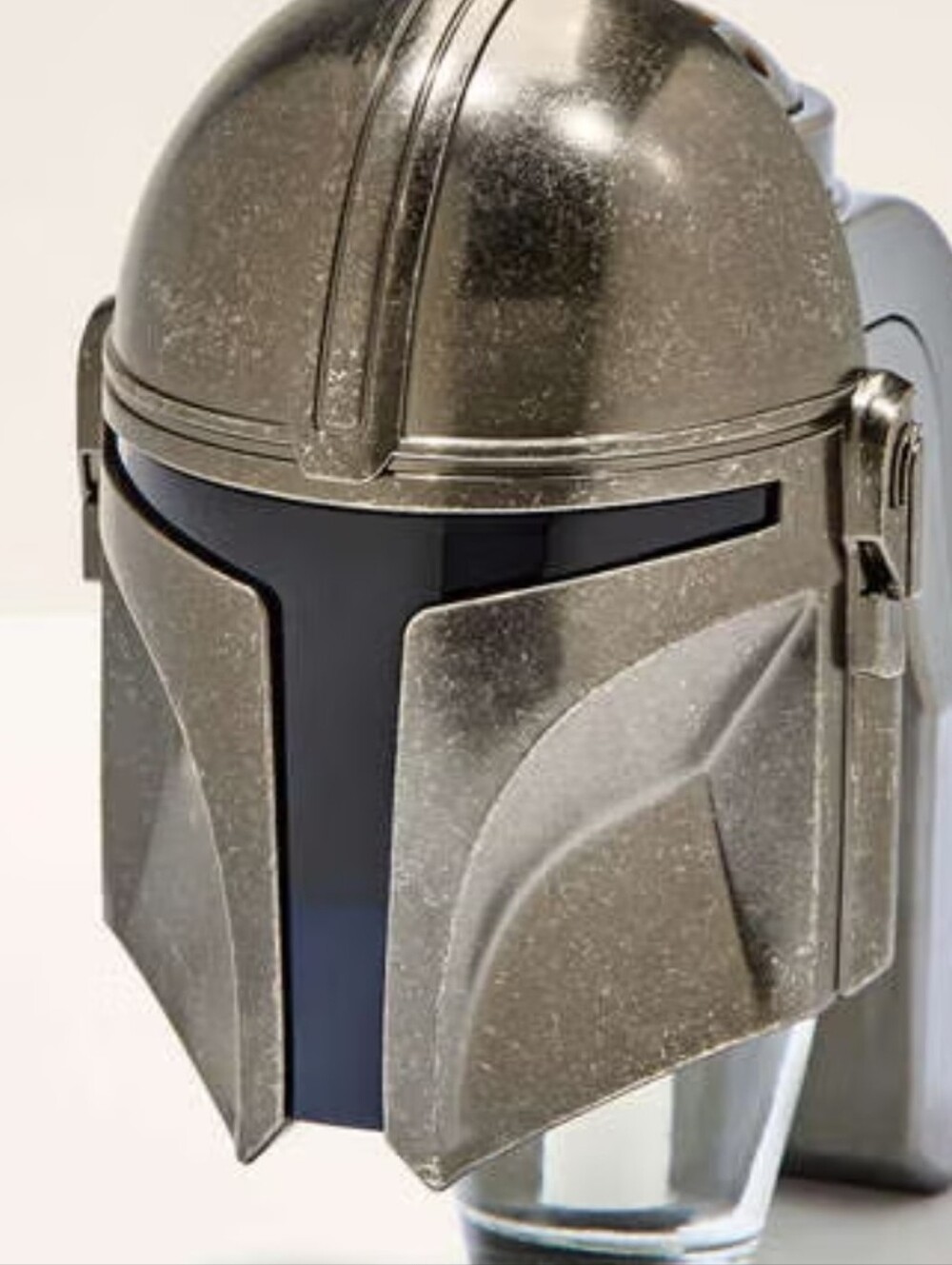 Bath & Body Works Metallic Gray Helmet Bottle Wallflower